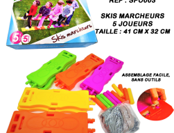 SPO003 - Skis marcheurs 5 joueurs