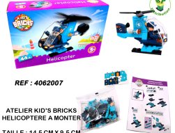 4062007 - Atelier kids bricks hélicoptère à monter