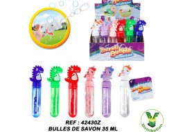42430Z - Bulles de savon 35 ml 6 asst