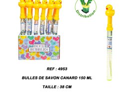 4953 - Bulles de savon bâton canard 150 ml