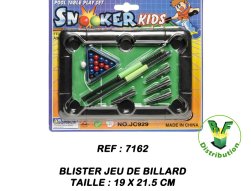 7162 - Blister jeu de billard