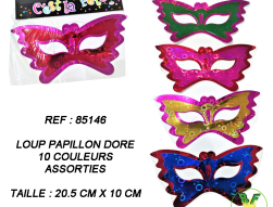 85146 - Loup papillon doré