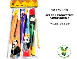 KG-TH06 - Set de 6 trompettes Partie Royale