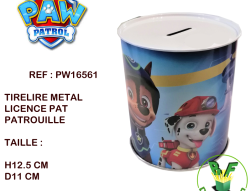 pw16561---tirelire-metal-licence-pat-patrouille-h12.5-cm-d11-cm