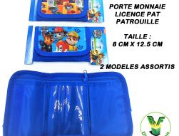 QE4626 - Porte monnaie licence Pat Patrouille