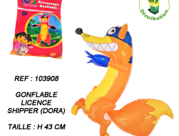 103908 - Gonflable licence shipper Dora 43 cm