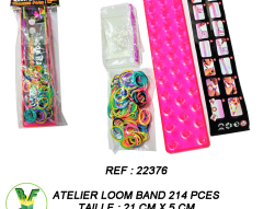 22376 - Atelier loom band 214 pces