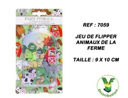 7059 - Jeu de flipper animaux de la ferme