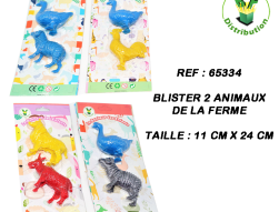 BF65334 - Blister 2 animaux de la ferme