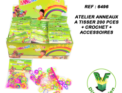 6496 - Atelier anneaux à tisser + accessoires