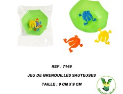 7149 - Jeu de grenouilles sauteuses