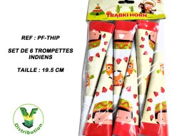 PF-THIP - Set de 6 trompettes indiens