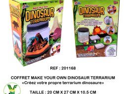 201168 - Coffret make your own dinosaur terrarium