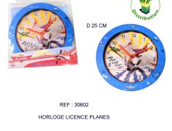 30602 - Horloge licence Planes D25 cm