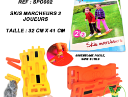 SPO002 - Skis marcheurs 2 joueurs