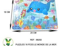 88292---puzzle-16-pces-le-monde-de-la-mer