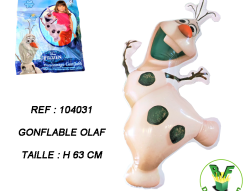 104031 - Gonflable licence Olaf (Frozen) 63 cm