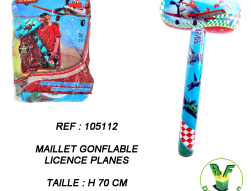 105112 - Maillet gonflable licence Planes